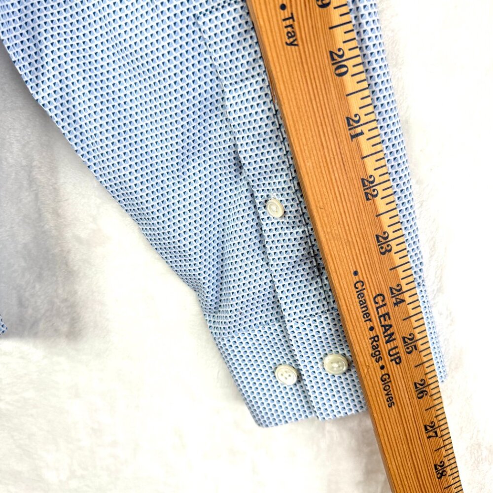 Theory Sylvain Mast Geometric Button Down Long Sl… - image 6